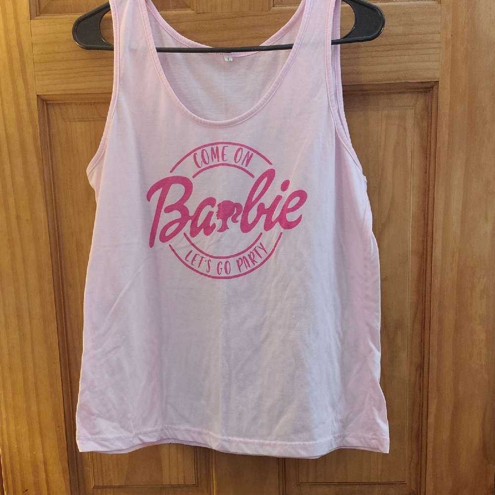 Pink Barbie Tank Top